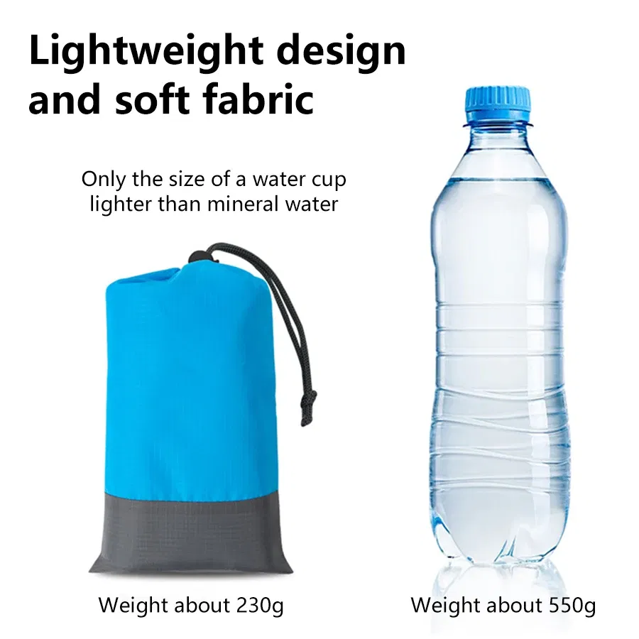 200*210cm Sandproof Beach Blanket Waterproof Beach Mat Portable Lightweight Picnic Blanket Camping Mat For Travel Hiking Sports