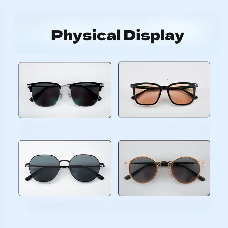 Lenses Color: Blue,  Lens Index: 1.56 - F?·DRACON Non-polarized sunglasses 1.56 1.61 1.67 1.74 Anti-UV Blue light Driving Fishing HD CR-39 Prescription Custom Lenses