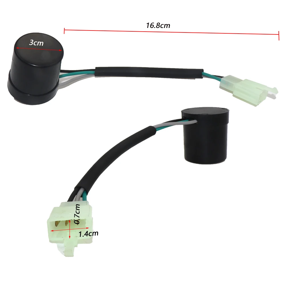 1PC 12V Motorcycle Adjustable Flashing Flasher Relay LED Turn Signal Indicator Light Rate Control For GY6