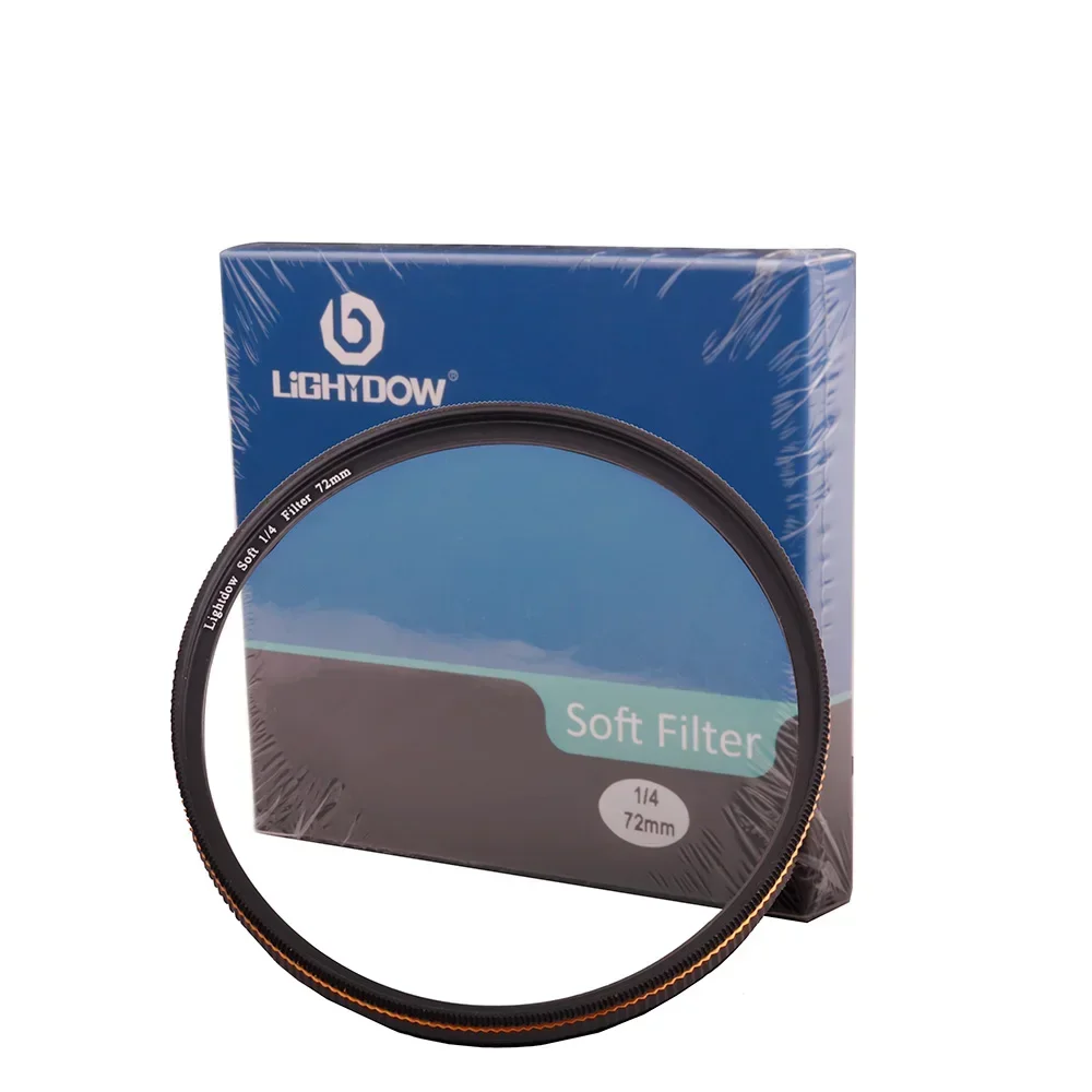 Caliber: 72mm - Lightdow 1/4 White Soft Lens Filter 49mm 52 55 58 62 67 72 77 82 mm Soft Filter for Camera Canon Nikon Sony Camera Lens