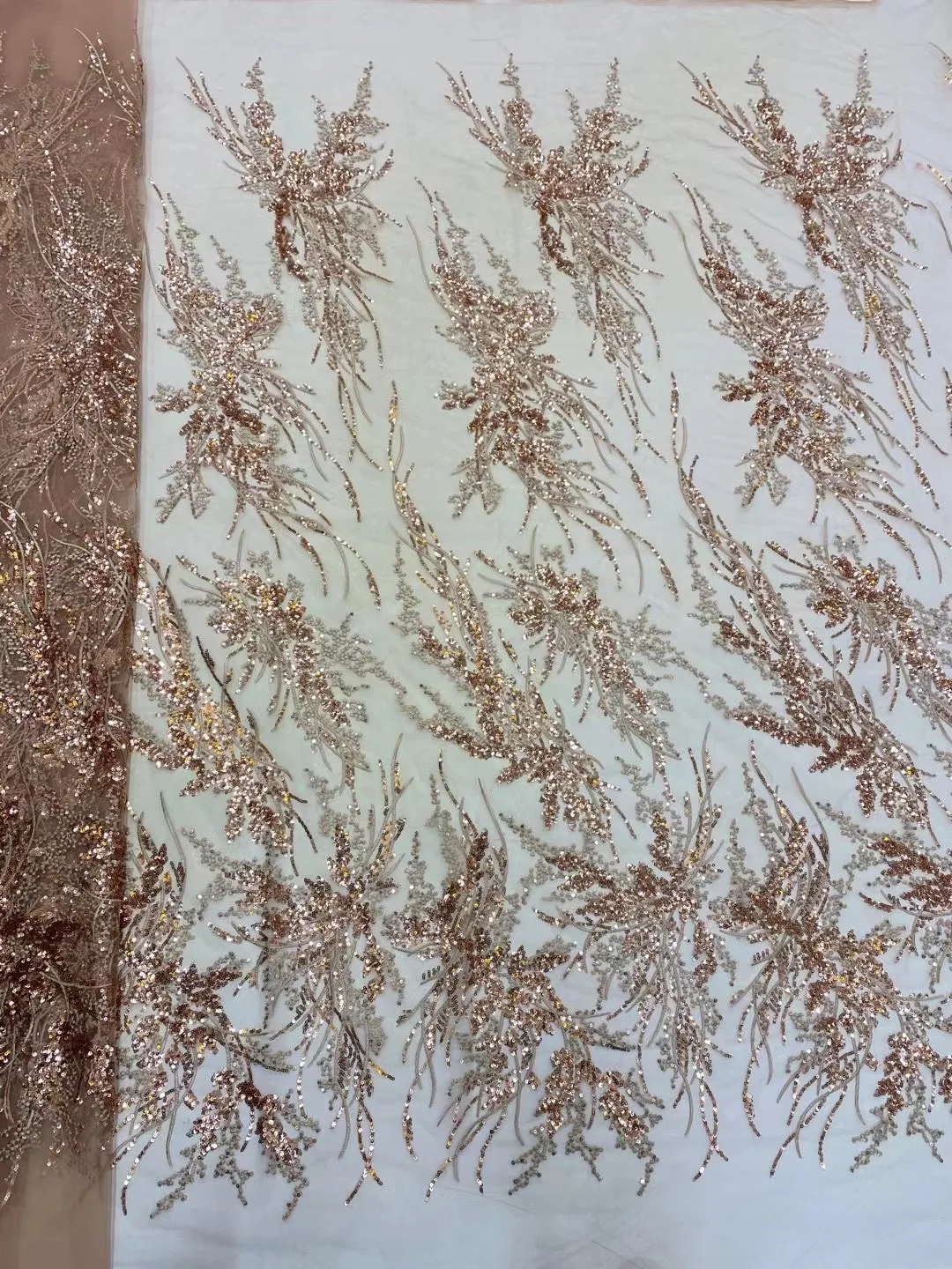 Color: green, Length: 5 yards, Width: 120cm - African French Sequined Lace Fabrics 2023 High Quality Tulle Lace 5 Yards Nigerian Embroidered Dress Material For Party Wedding