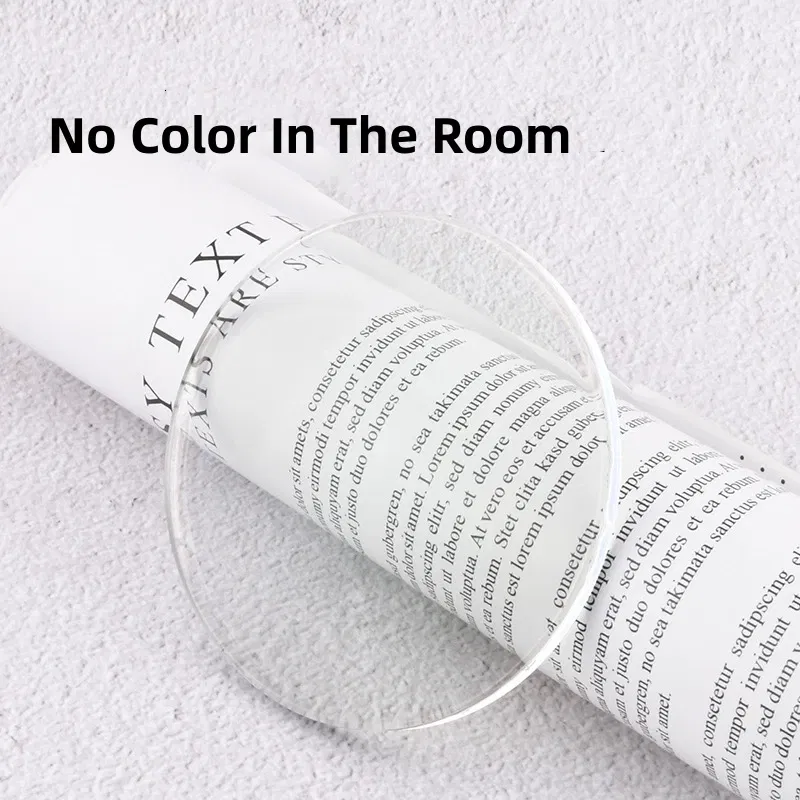 Lenses Color: WHITE, Lens Index: 1.61 - FIRADA 1.56 1.61 1.67 1.74CR-39 Scratch-Resistant Aspherical Optical Prescription Myopia Reading Photochromic Sunglasses Lens