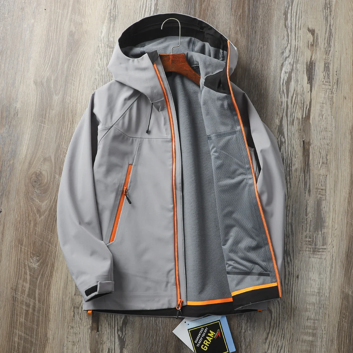 ARC Outdoor Horseback Riding Mountain Climbing Fishing Travel Birds Waterproof and Windproof Camping Men Soft Shell Down Jacket