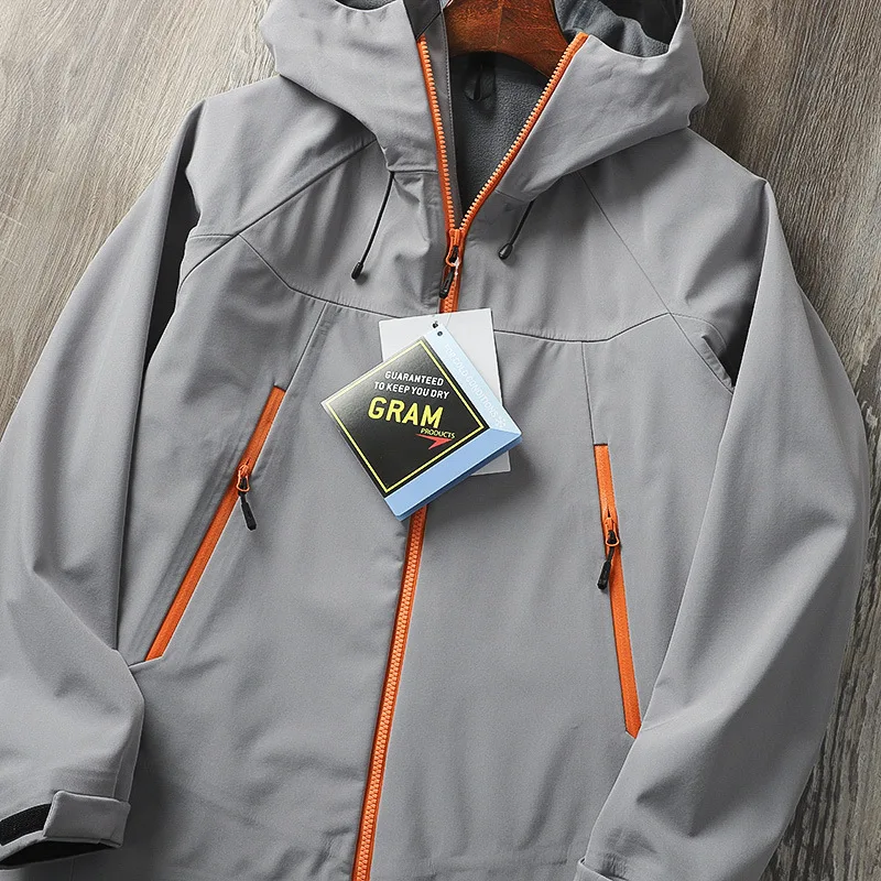 ARC Outdoor Horseback Riding Mountain Climbing Fishing Travel Birds Waterproof and Windproof Camping Men Soft Shell Down Jacket