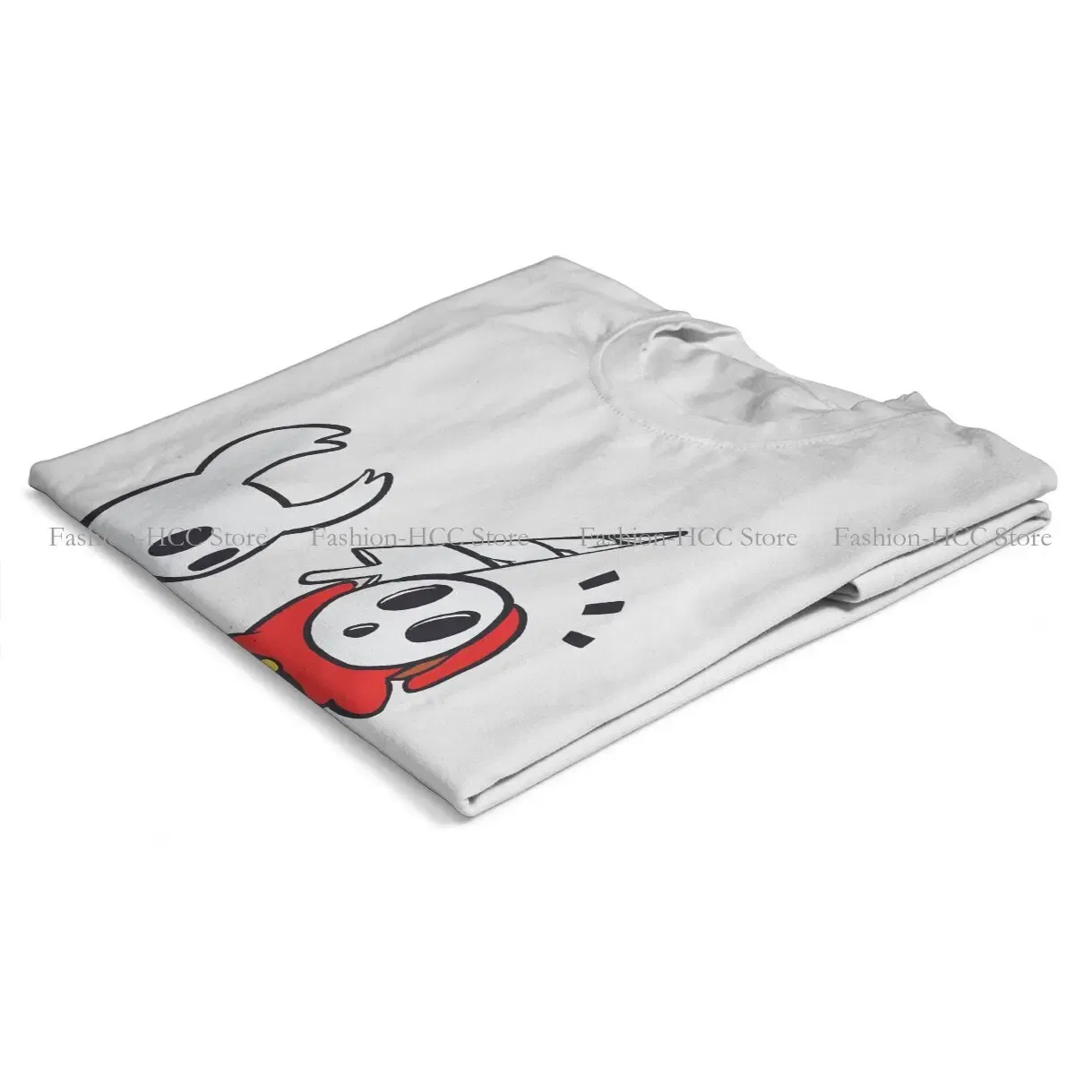 Color: WHITE, Size: S - Shy Guy Classic Unique Polyester TShirt Hollow Knight Game Top Quality Hip Hop Gift Idea T Shirt Stuff