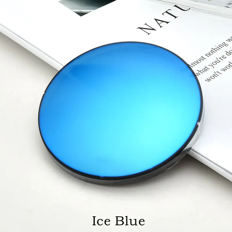 Lenses Color: Red, Lens Index: 1.61 - YIMARUILI 1.49 1.56 1.61 1.67 Polarized Lens Sunglasses Lens UV400 Optical Prescription CR-39 Resin Colorful Mirror Lens 1 Pair