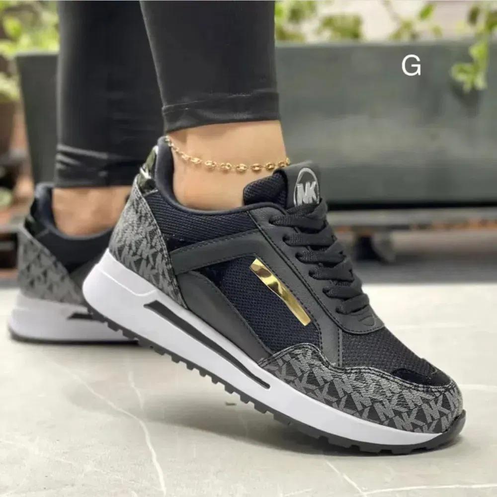 Color: GRAY, Shoe Size: 38 - 2024  Women Shoes Spring New Fashion Wedges Casual Sneakers Female Platform Black White Women's Vulcanize Shoes