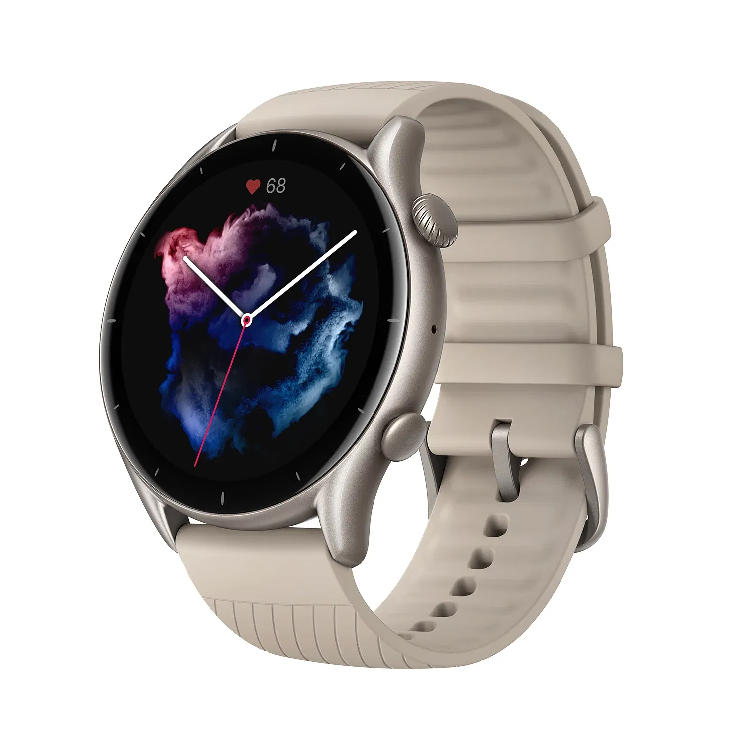 Color: WHITE, Size: L, Ships From: CHINA - New! Global Version Amazfit GTR 3 GTR3 GTR-3 Smartwatch 46mm Zepp OS Alexa Built-in GPS Smart Watch Over 150 Sports Modes