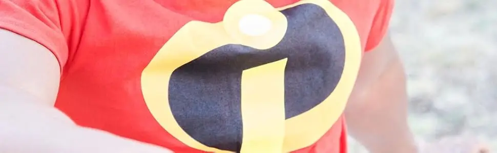  Disney The Incredibles Logo Costume T-shirt 