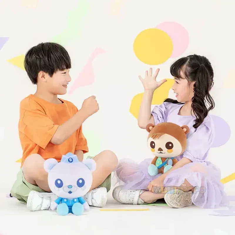 Color: HotPink - 35cm Original Octonauts Plush Toys Barnacles Peso Kwazii Tweak Vegimal Animal Stuffed Party Birthday Gift Kid Christmas Girl Toy