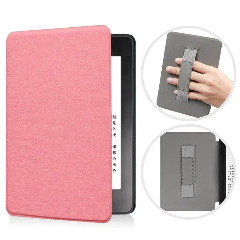 Color: Pink, Size: nine - Handle Case for Kindle Paperwhite 2022 2021 Pouch 1 2 3 4 5 6 7 8 9 10th 11th Generation 6/6.8 Inch 2019 2018 Protective Cover