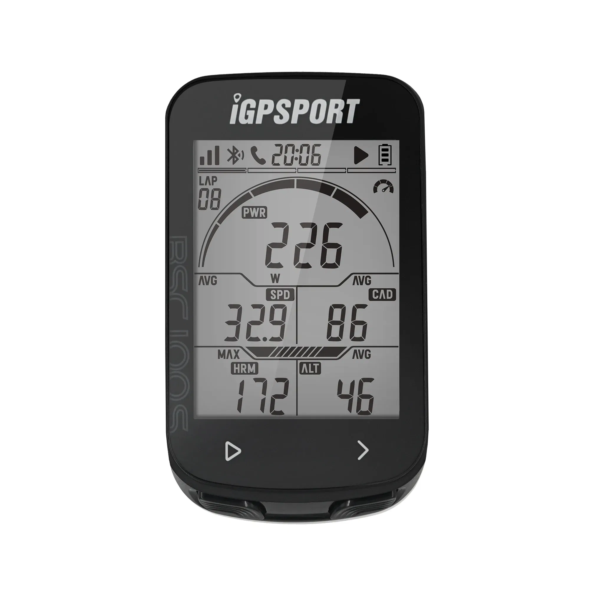 Color: WHITE - Igpsport Bsc100s Bicycle Computer Outdoor Riding Odometer Candence Sensor Mtb Road Bike Igs 100s Speedometer Ant+ Gps