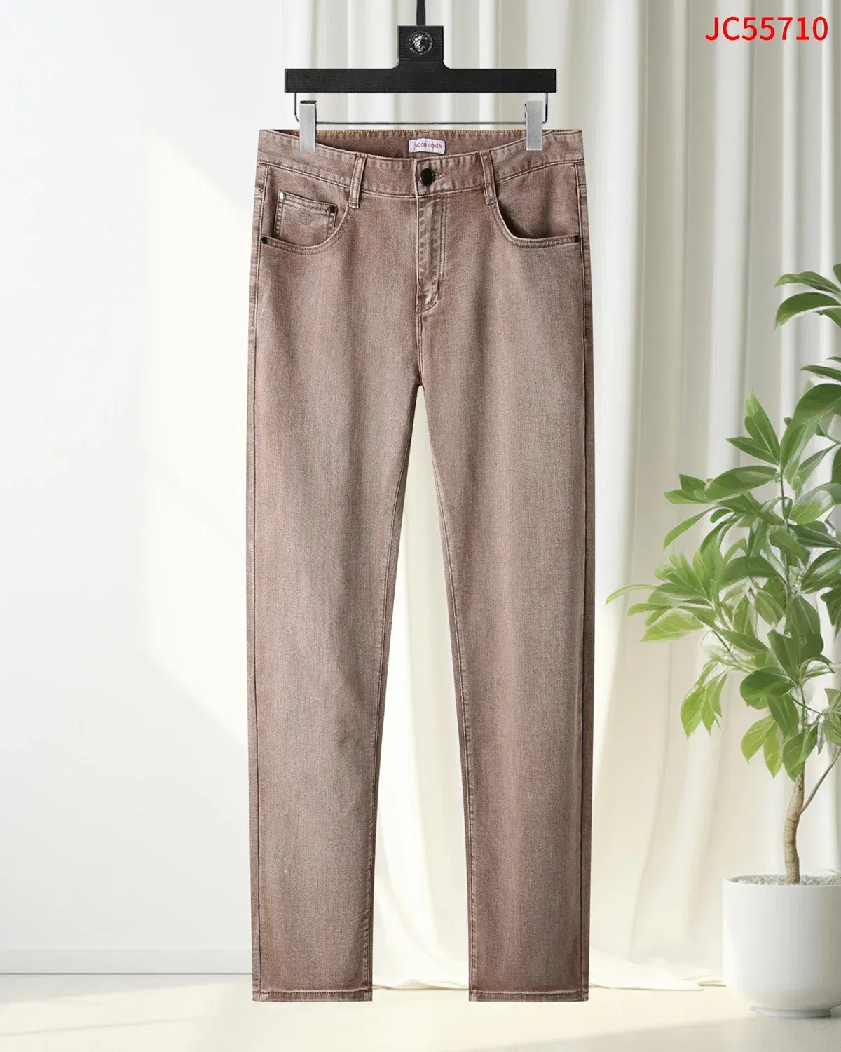 BILLIONAIRE BLSK CPRT Jeans Thin Cotton Men 2025 Spring Summer new Business Embroidery Straight outdoors Big size 30-40 Pants