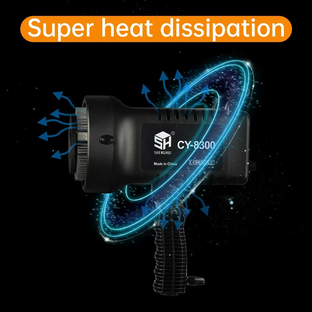 Color: WHITE, Ships From: CHINA - 100W Photography LED Video Light  Daylight-Balanced Sun Lamp for Portrait Flash Studio Accessories Youtube Live