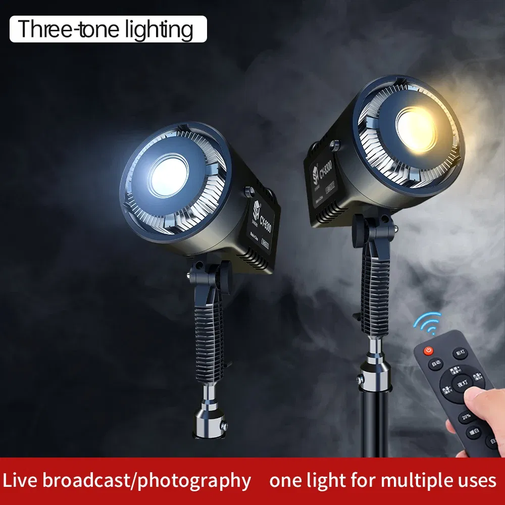 Photography LED Video Light Daylight-Balanced Sun Lamp for Portrait Flash Studio Accessories Youtube Live