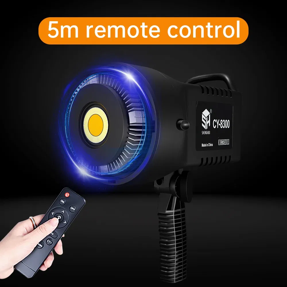 Color: WHITE, Ships From: CHINA - 100W Photography LED Video Light  Daylight-Balanced Sun Lamp for Portrait Flash Studio Accessories Youtube Live