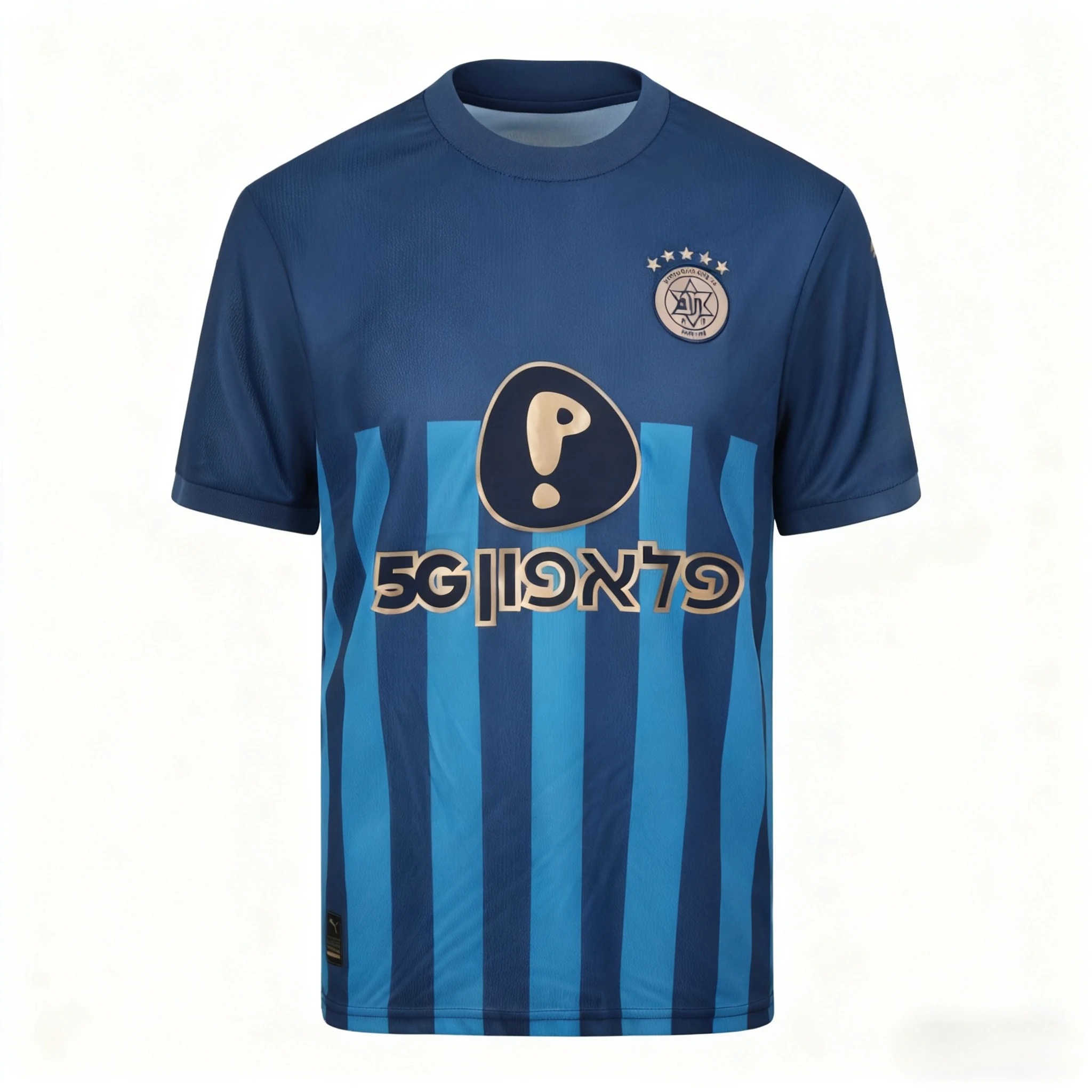 Color: black, Size: 4XL - The Latest Breathable Men's and Women's T-shirts for The Daily Training of Maccabi Tel Aviv Football Club in 2026