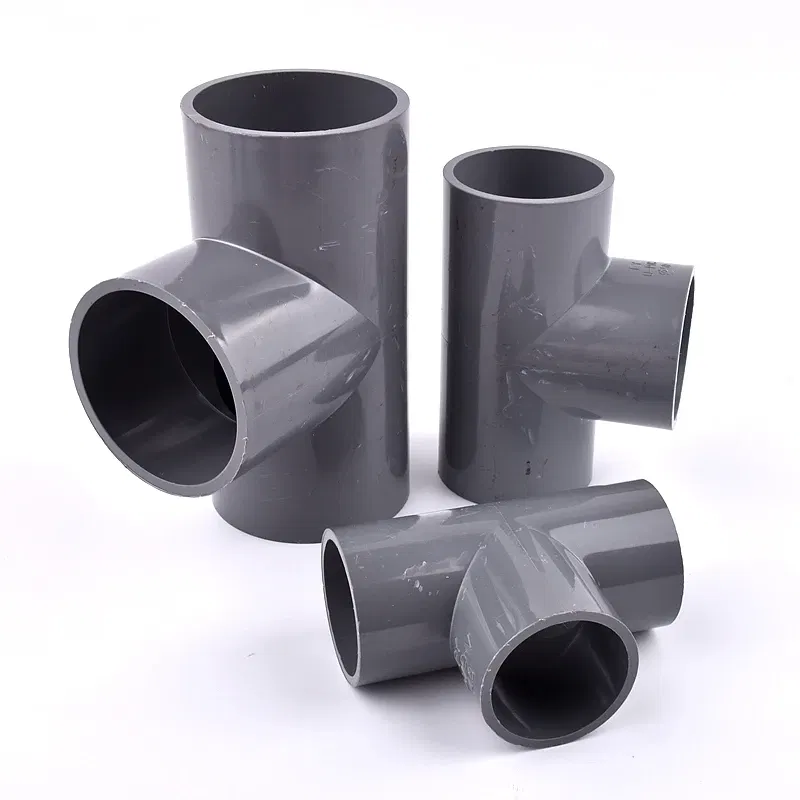 Color: Brown, Diameter: 1/2'' - 2~20pcs Inner Dia 20~63mm PVC Pipe Tee Connector Home Garden Irrigation Aquarium Fish Tank Tube Watering Adapter Fittings Joint