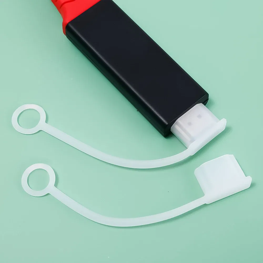 Color: grey - 5/1pcs Dust Plug for HDMI-compatible Cable Dust Cover Strap Dustproof Waterproof Anti-loss Cap for HDMI-compatible Phone Cables