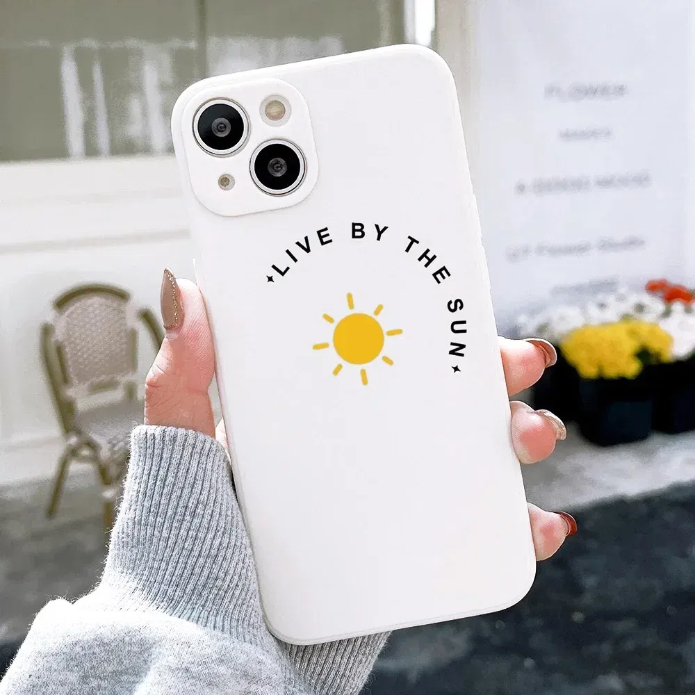 Color: Blue, Material: PC - Couple Black and White Love Sun Moon Case For Samsung Galaxy S10 S20 S21 S22 S23 S24 FE Plus Ultra Note 20 Silicone Phone Case