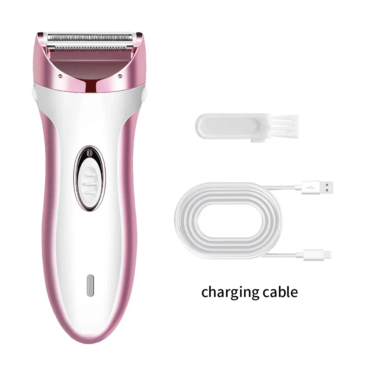 Color: Gold - Woman Electric Razor,Home Full Body Usb Electric Hair Removal Instrument,Suitable For Underarms,face,arms,Bikini Trimmer,Legs