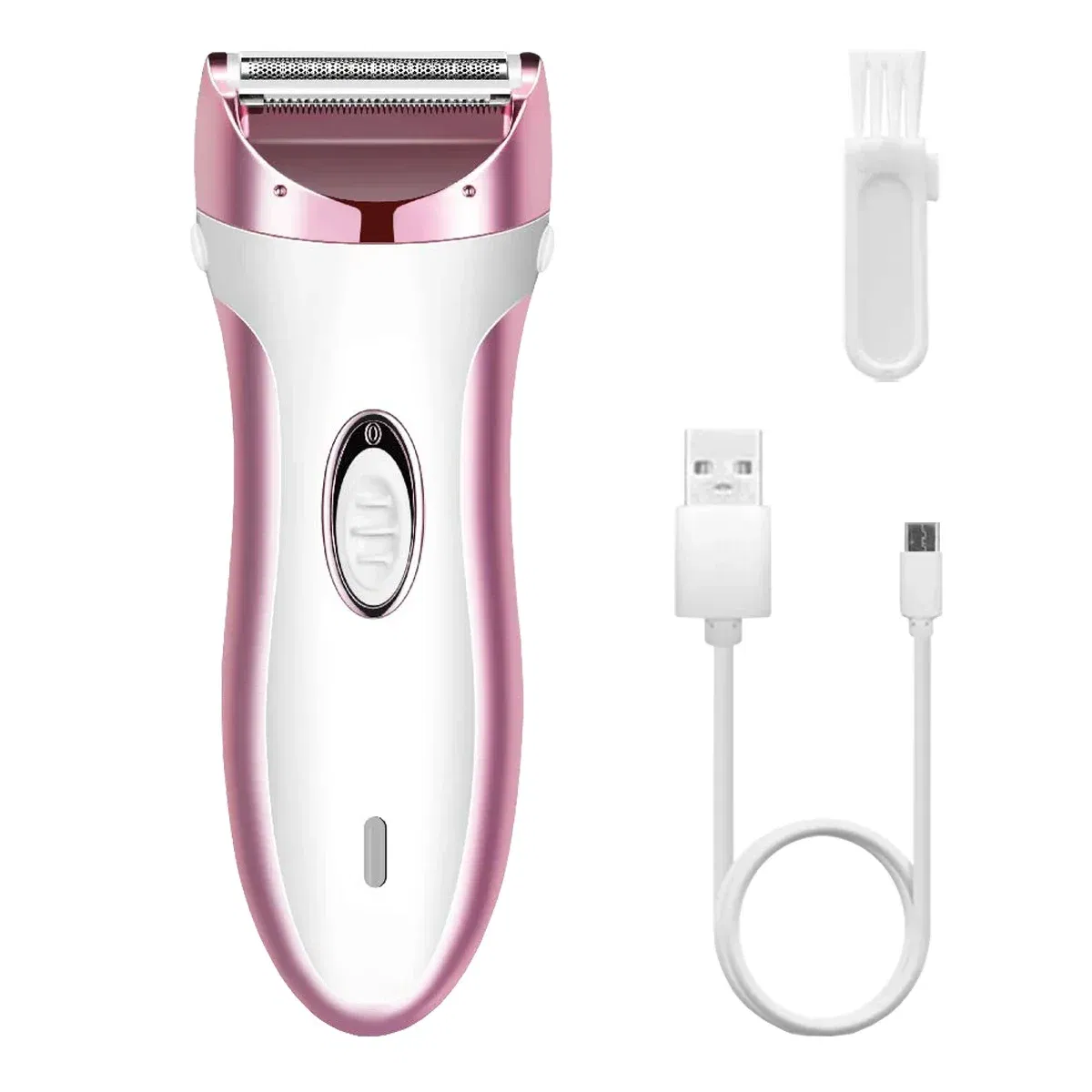 Color: Gold - Woman Electric Razor,Home Full Body Usb Electric Hair Removal Instrument,Suitable For Underarms,face,arms,Bikini Trimmer,Legs