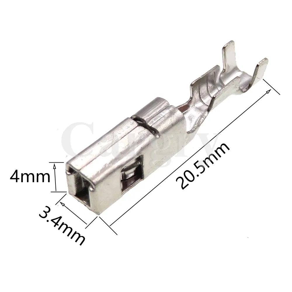 Color: WHITE - 20Pcs 1.5mm/2.8mm Copper Contact Male Female Pins 211cc2s1120 211cc2s1160p 211CL3S2160 AC Assembly Auto Crimping Wire Terminal