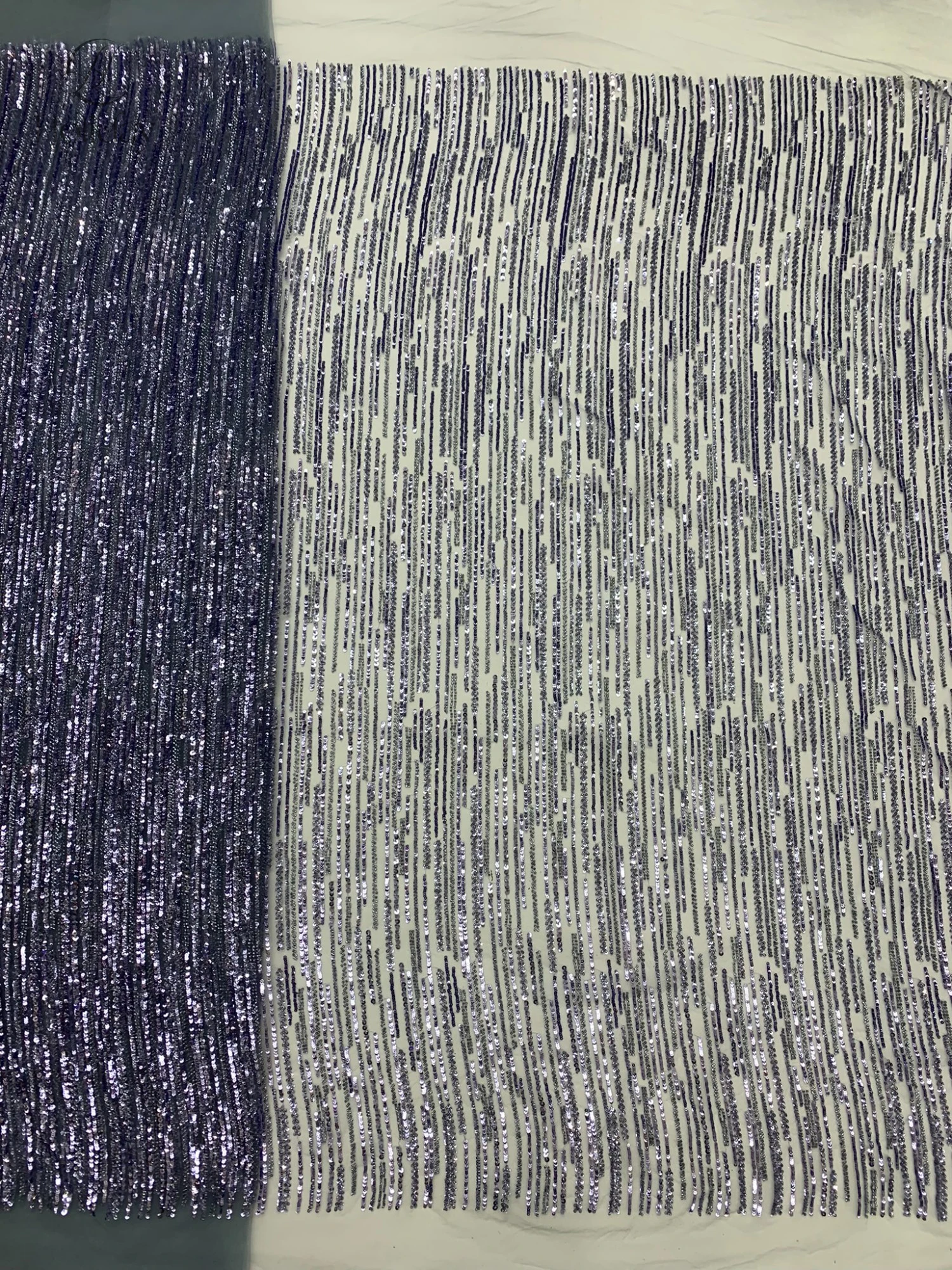 Color: black, Width: 130cm, Length: 3 YARDS - 3Y/piece Latest Nigerian Sequins Lace Fabric  Beaded Lace Fabric Luxury French Embroidery Groom Lace Fabric For Wedding Dress