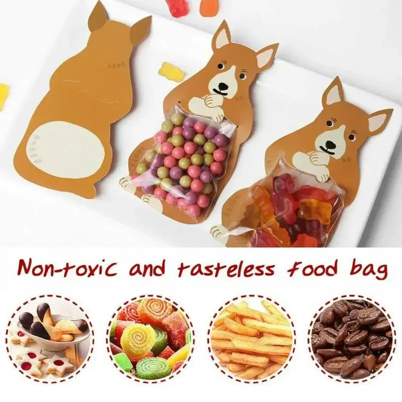 Color: Deep Sapphire, Gift Box Size: Other - 10pcs/lot Animal Cute Gift Bags Candy Bags Baby Shower Birthday Party Cookie Bags Bear Candy Box Greeting Cards Popular Rabbit
