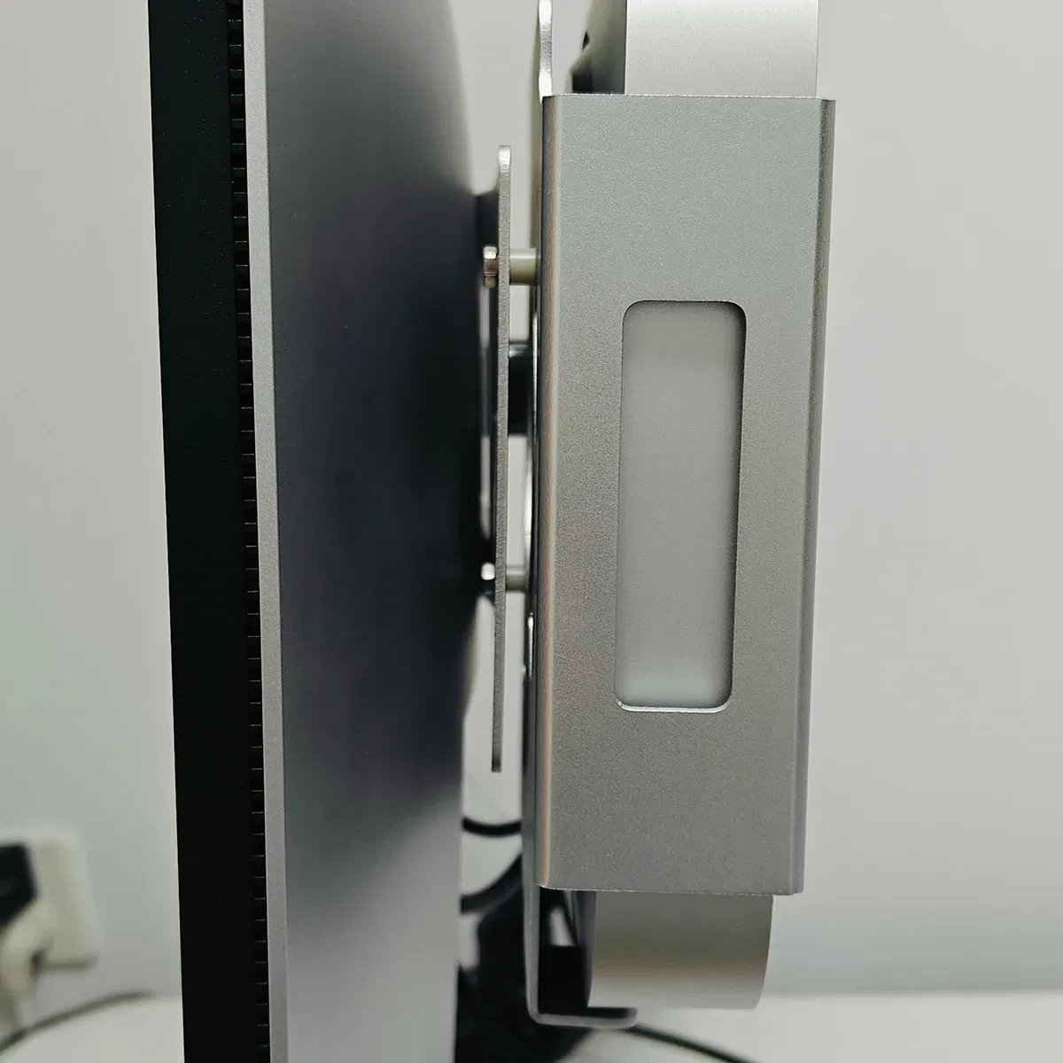 Color: Silver, Ships From: CHINA - Hang Macmini behind the monitor support monut Macmini under desk vesa extension