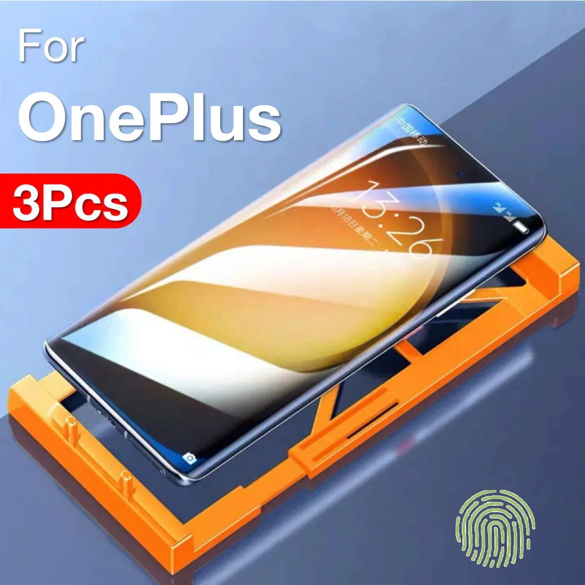 Color: Blue, Bundle: Bundle 20 - 3Pcs For Oneplus 13 12 11 10 9 8 Pro ACE 2 3 One Plus Screen Protector Accessories Protections Protective With Kit Not Glass