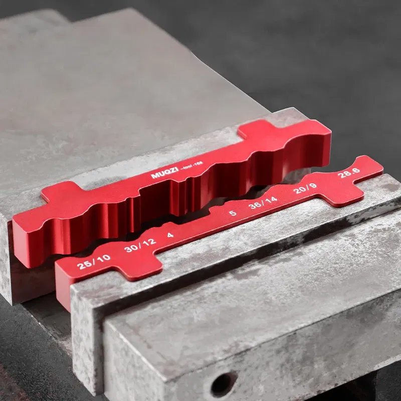 Color: WHITE - MUQZI Universal Bench Vise Jaw Inserts Vise Pads for Pedal Seatpost Cassette Fork Hub Bike Tool Compatible with Any Metal Vise