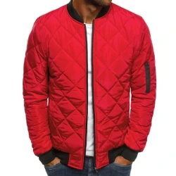 Solid Color Thermal Padded Jacket