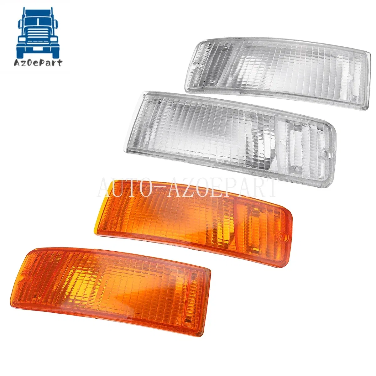 Emitting Color: Yellow - Front Turn Signal Indicator Blinker Light Lamp for Audi 80 B4 90 1988 1989 1990 1991 1992 1993 1994