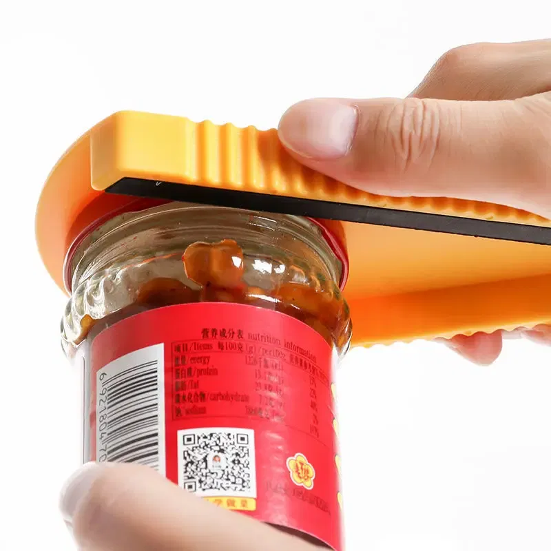 Color: Blue - Can Opener 5 In 1 Multi Function Jar Opener Twist Off Lid Quick Opening Cooking Everyday Use Bottle Opener Kitchen Accessories