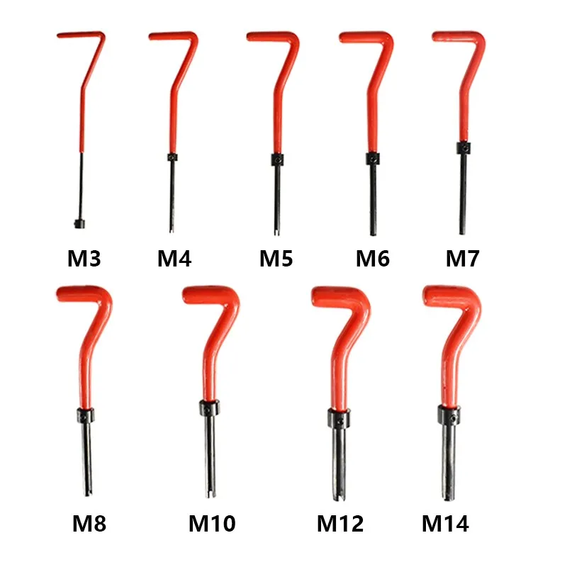 Thread Diameter: M2.6, Ships From: CN - HAMPTON M2-M16 Screw Thread Inserts For Restoring Damaged Threads Repair Tools