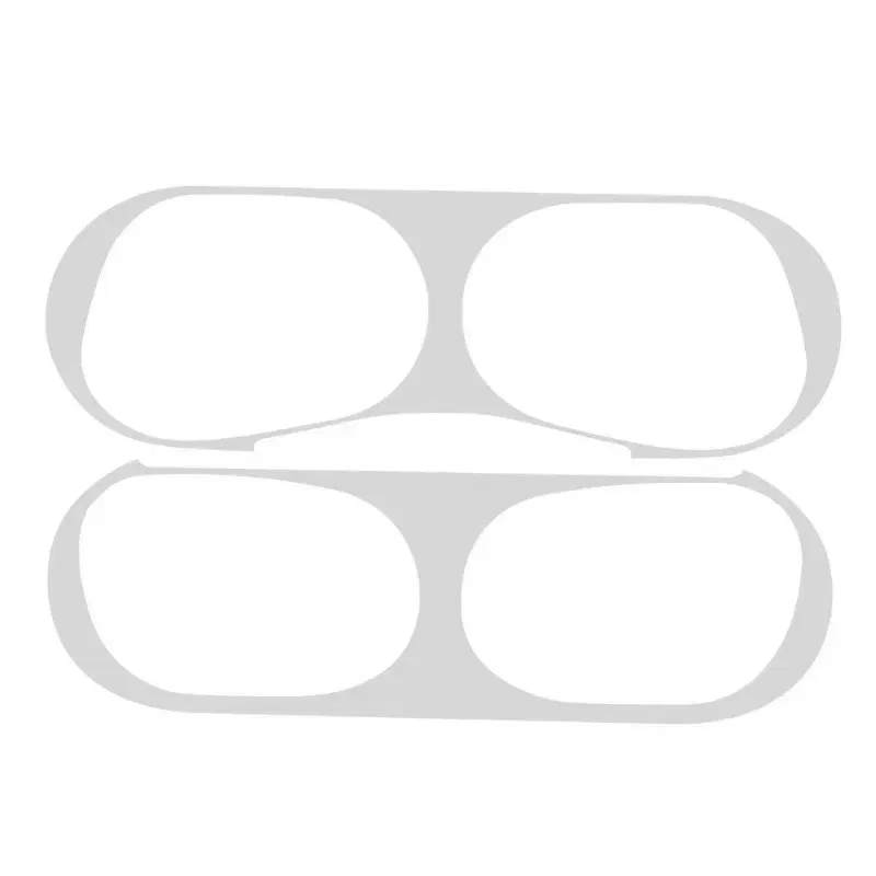 Color: SKY BLUE - Dust-proof Sticker for Apple AirPods Pro Ultra-Thin Metal Dust Guard Protective Earphone Film for AirPods Pro 2 Cleaning Sticker