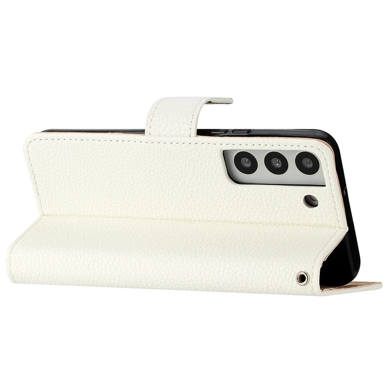 Color: Beige, Material: tpu - Flip Glitter Case For Samsung Galaxy S25 Ultra S24 FE S23 S22 S21 S20 Plus A35 A55 A16 A14 A15 A34 A54 Leather Cover Case