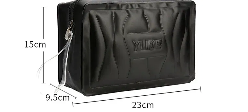 Color: Dark Grey, Size: L - Men Swimming Shorts Waterproof Competition Swim Equipment Goggles with Ear-plug Cap Case Trunks Briefs Swimwear Half Pants 2022