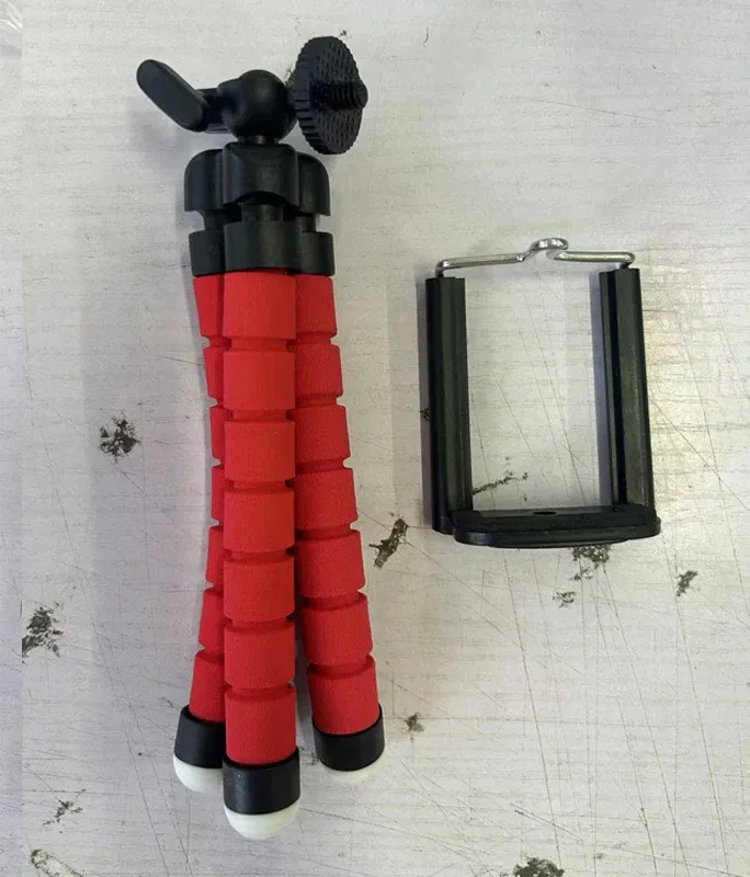 Color: Red - Tripods Tripod For Phone Mobile Camera Holder Clip Smartphone Monopod Tripe Stand Octopus Mini Tripod Stativ For Phone