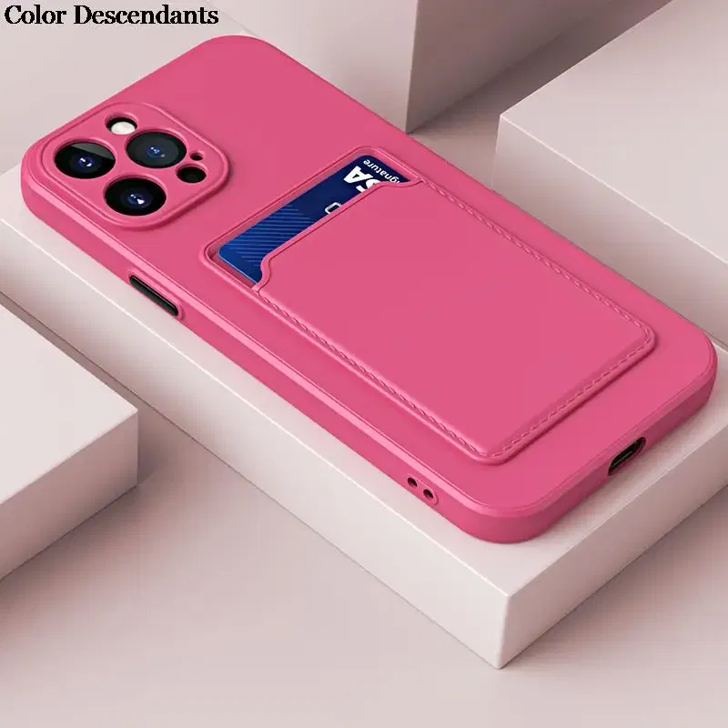 Color: Gold, Material: aluminum - Card Holder Wallet Case For Samsung Galaxy A32 A53 A33 A13 A52 5G Case on A72 A22 A12 A51 A71 Shockproof Liquid Silicone Cover