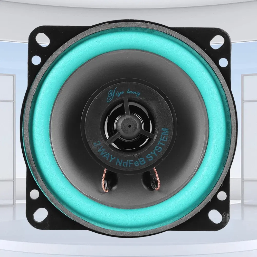 Size: 8" - 1pcs 4/5/6.5 Inch Car Speakers Two-Way Door Automotive Audio Music Coaxial Subwoofer Full Range Frequency Car Stereo Speaker