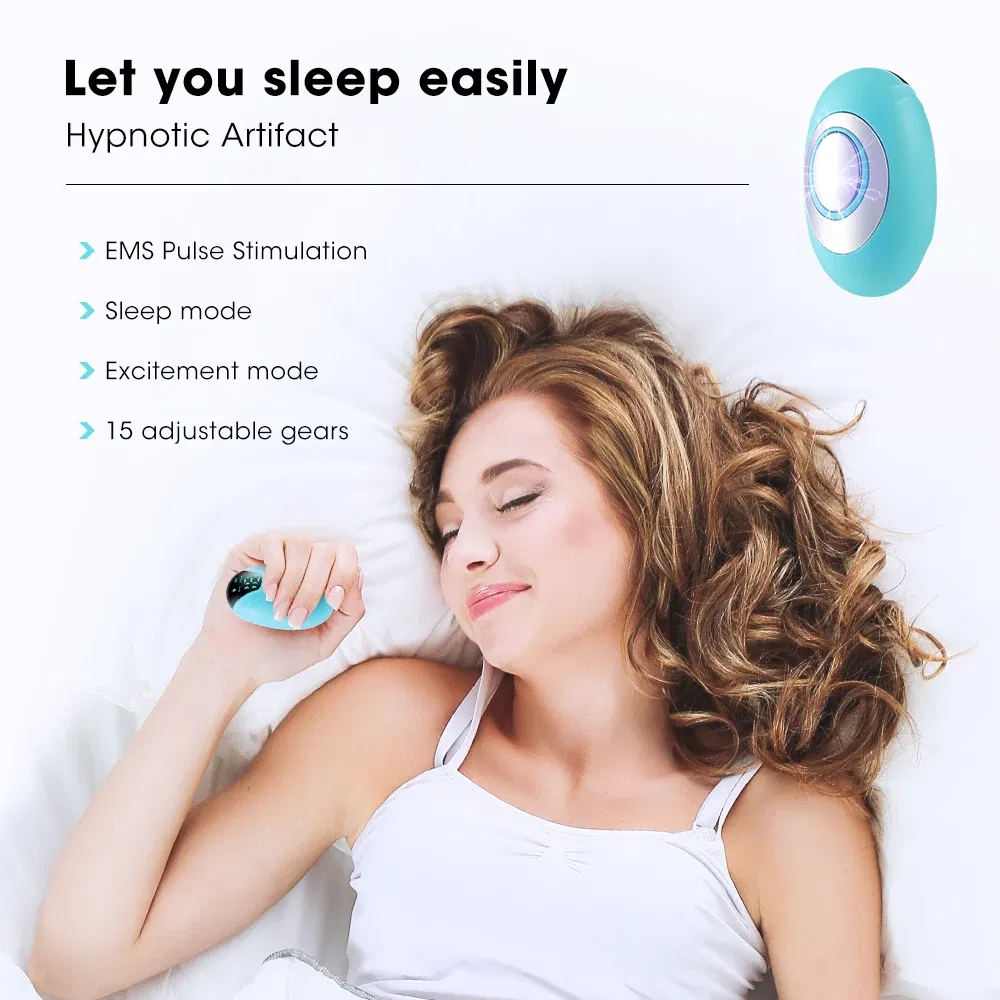 Color: WHITE - Handheld Sleep Aid Device Relieve Insomnia Instrument Help Sleep Night Anxiety Therapy Relaxatio Pressure Relief Sleep Device