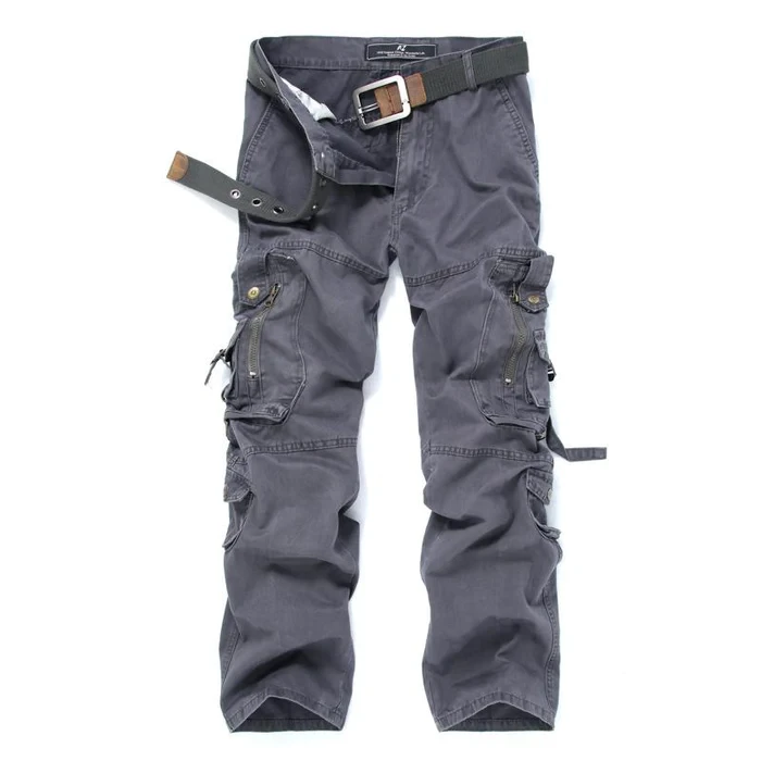 Men's Loose Multi-Pocket Cargo Pants