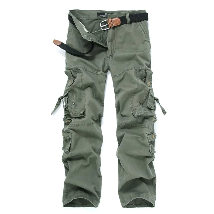 Men's Loose Multi-Pocket Cargo Pants