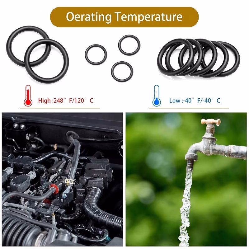 1200pcs Nitrile Rubber O-Ring Gasket & Sealing Washer Kit – Ultimate Sealing Solution for All Your Projects