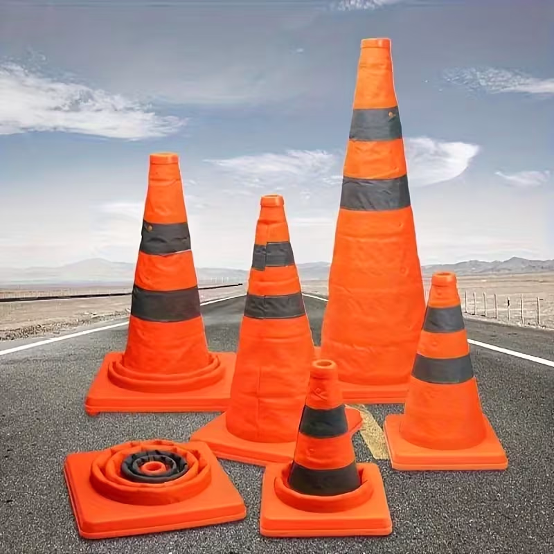 45cm Reflective Traffic Cone – Heavy-Duty, Durable, and Versatile for Outdoor Use