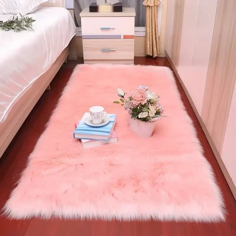 Pink Shaggy Rug