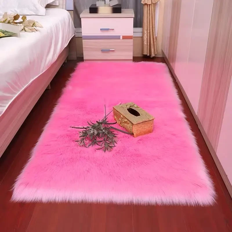 Pink Shaggy Rug