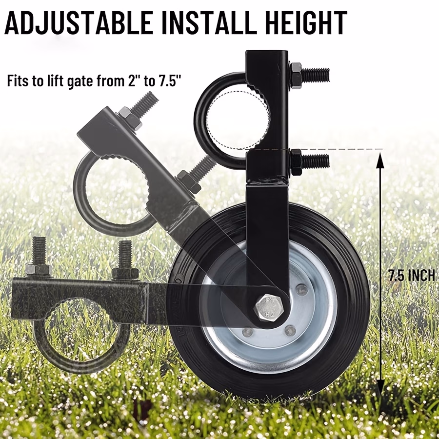 Heavy Duty Farm Gate Caster Wheel – 226kg Load Capacity, Durable and Weather-Resistant for Outdoor Use